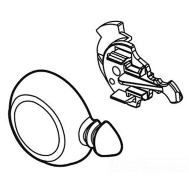 Click here to see Delta RP34358CZ Delta RP34358CZ Temperature Knob & Cover - 17 Series, Champagne Bronze