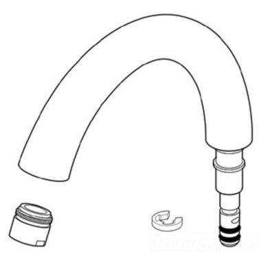 Click here to see Delta RP64880SS Delta RP64880SS Stainless Spout Assembly