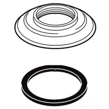 Click here to see Delta RP23094CZ DELTA RP23094CZ PART HANDLE BASE & GASKET (RT) CHAMPAGNE BRONZE