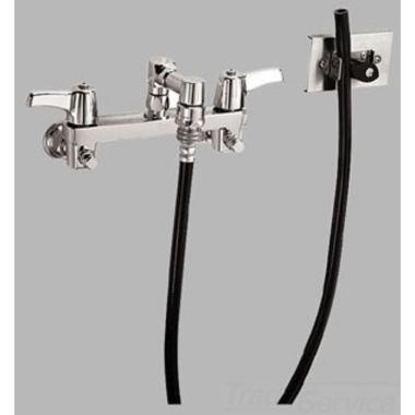 Click here to see Delta 28C8073-AC Delta 28C8073-AC CER-TECK Wallmount Service Faucet, Rigid 5.5