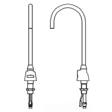 Click here to see Delta 3000T3388ATR DELTA 3000T3388ATR COMMERCIAL ONE HANDLE LAV FAUCET CHROME