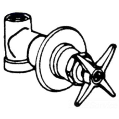 Click here to see Symmons 021 Symmons 021 Volume Control Valve w/ Positive Shut-Off, Cross Handle