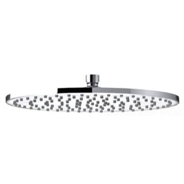 Click here to see Symmons 402SH1-A18-STN Symmons 12in Spray Head Rain Showerhead, Metal Construction, Wall-Mount Installation, 2.5 GPM Flow Rate, Satin Nickel - 402SH1-A18-STN