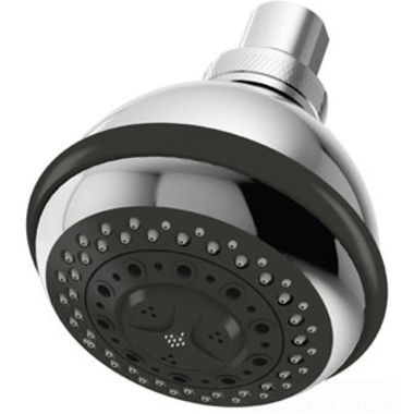 Click here to see Symmons 4-143 Symmons Allura 3in Three-Mode Shower Head with Full Shower, WaterSense, Round, 2.0 GPM, Polished Chrome - 4-143