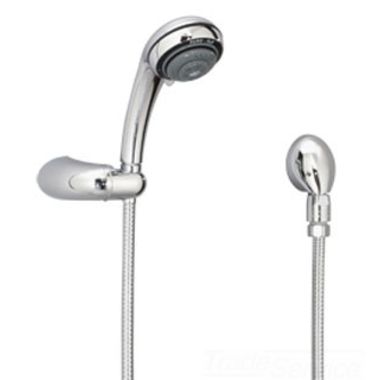 Click here to see Symmons H305-V-STN Symmons Euro-Flo Five-Spray Function Hand Shower with In-line Vacuum Breaker, Wall-Mount, ASME A112.18.1/CSA B125.1 Compliant, Satin Nickel -  H305-V-STN