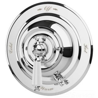 Click here to see Symmons S-4400-TRM Symmons Carrington Valve Trim w/ Volume Control, Lever Handle, Polished Chrome - S-4400-TRM