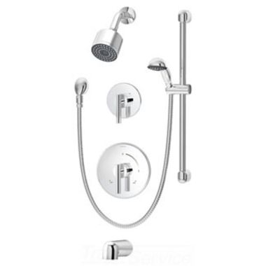 Click here to see Symmons 3506-H321-V-CYL Symmons 3506-H321-V-CYL Chrome Dia Series Tub/Shower/Hand Shower System