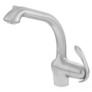 Click here to see Symmons S-2640-STS SYMMONS S-2640-STS ONE HANDLE PULLOUT KITCHEN FAUCET STAINLESS