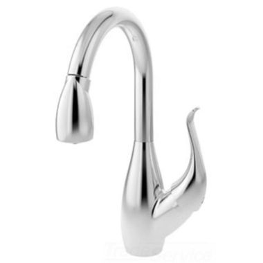 Click here to see Symmons S-2620-L Symmons Moscato Single Handle Pull-Down Kitchen Faucet, Chrome - S-2620-L