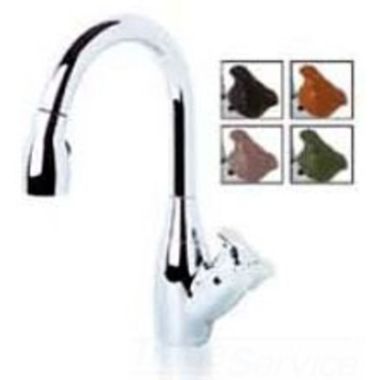 Click here to see Symmons S-2620-STN-L Symmons Moscato Single Handle Pull-Down Kitchen Faucet, Satin Nickel - S-2620-L