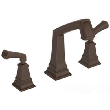 Click here to see Symmons SRT-4270-ORB Symmons Oxford Two-Handle Roman Tub Faucet, Angular Spout, Lever Handles, Oil Rubbed Bronze - SRT-4270-ORB