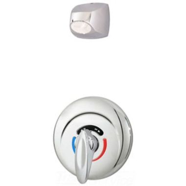 Click here to see Symmons 1-100-150 Symmons Safetymix Shower System w/ Valve, Senior Shower Head, 2 GPM, Polished Chrome - 1-100-150