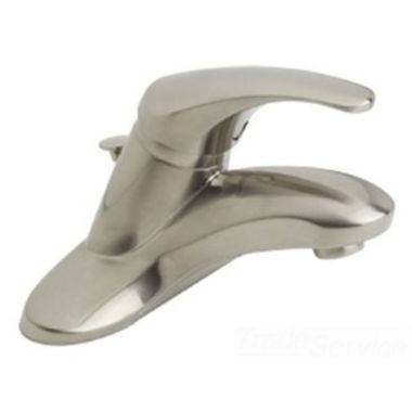 Click here to see Symmons S-20-2-STN Symmons Symmetrix Single-Handle Centerset Lavatory Faucet with Pop-Up Drain and Lift Rod, Lever Handle, 2.2 GPM, Three-Hole, Satin Nickel - S-20-2-STN