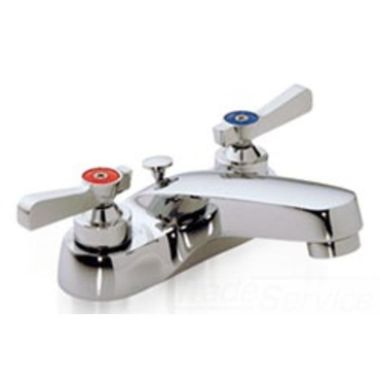 Click here to see Symmons S-250-1 Symmons S-250-1 Chrome Symmetrix Series Two Handle Lavatory Faucet (Centerset)