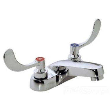 Click here to see Symmons S-250-LWG Symmons S-250-LWG Chrome Symmetrix Series Two Handle Lavatory Faucet (Centerset)