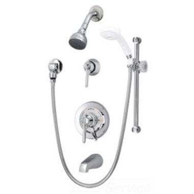 Click here to see Symmons S-96-600-B30-L-V Symmons S-96-600-B30-L-V Chrome Temptrol Series Shower and Tub/Shower System