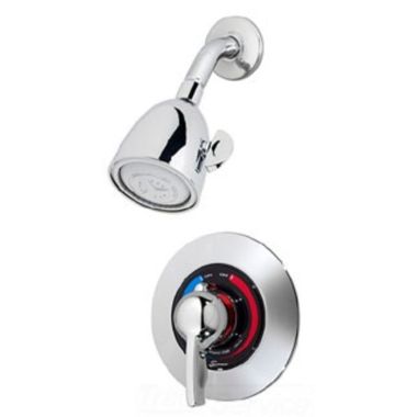 Click here to see Symmons 25-1-231 Symmons Temptrol II 2000 Series Shower Faucet, Pressure Balance Valve, Metal Lever Handle, 2.5 GPM, Chrome - 25-1-231