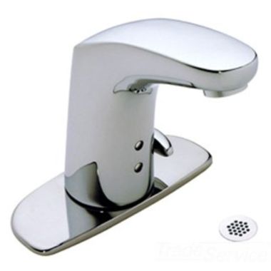 Click here to see Symmons S-6080-G Symmons S-6080-G Ultra-Sense Sensor Battery Powered Sensor Lavatory Faucet, Chrome 