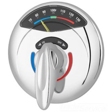 Click here to see Symmons 4-5000VT Symmons 4-5000VT Chrome Visu-Temp Series with Clear-Vue Tub/Shower Valve
