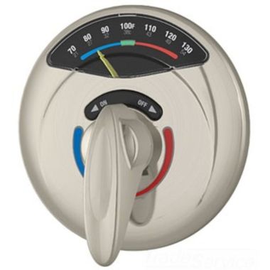 Click here to see Symmons 4-5000VT-STN Symmons 4-5000VT Satin Nickel Visu-Temp Series with Clear-Vue Tub/Shower Valve