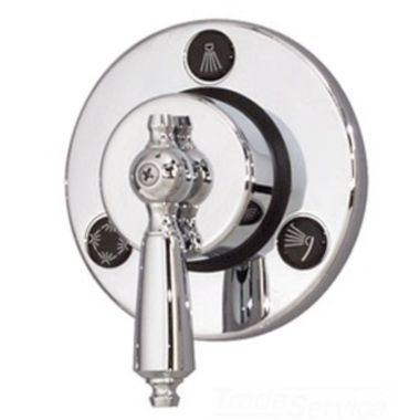 Click here to see Symmons 4-463-STN-LAM SYMMONS 4-463-STN-LAM 3 OUTLET DIVERTER TRIM SATIN NICKEL