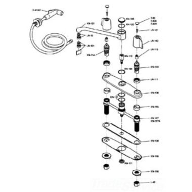 Click here to see Symmons KN-120 SYMMONS KN-120 O-RING, 13/16 X 15/16 X 1/16