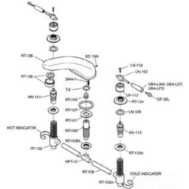 Click here to see Symmons RT-103N SYMMONS RT-103N NUT, VALVE BODY, ROMAN TUB