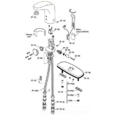 Click here to see Symmons SF-153 SYMMONS SF-153 HANDLE, PLUG ASSEMBLY S-6080