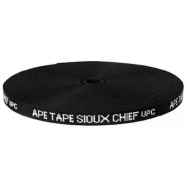 Click here to see Sioux Chief 554-100W SIOUX 554-100W APE TAPE WOVEN STRAP 100-FT ROLL