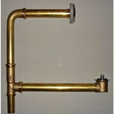 Click here to see Watco 568-PP-BRS-CP Watco 568-PP-BRS-CP Push Pull Chrome Plated Through-Wall Slip-Joint Assembly