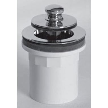 Click here to see Watco 610-LT-PVC-BN Watco Tub Closure With Hub Adaptor - Brushed Nickel (610-LT-PVC-BN)