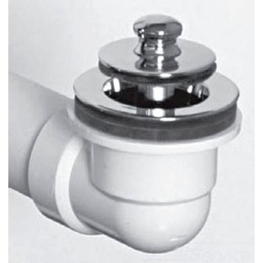 Click here to see Watco 614-LT-PVC-PN Watco Schedule 40 PVC Lift & Turn Drain Elbow - Pearl Nickel (614-LT-PVC-PN)