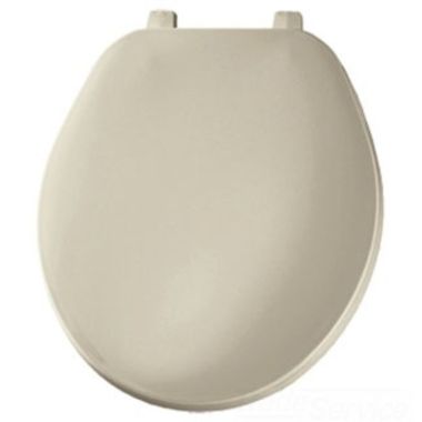 Click here to see Bemis 70-006 Bemis 70-006 Bone Closed Front Round Plastic Toilet Seat with Cover
