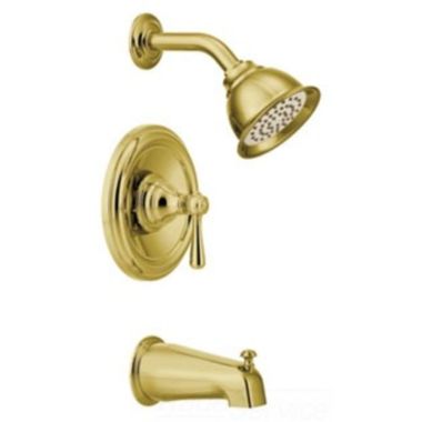 Click here to see Moen T2113EPP Moen T2113EPP Kingsley Polished Brass  Posi-temp Tub/shower Trim