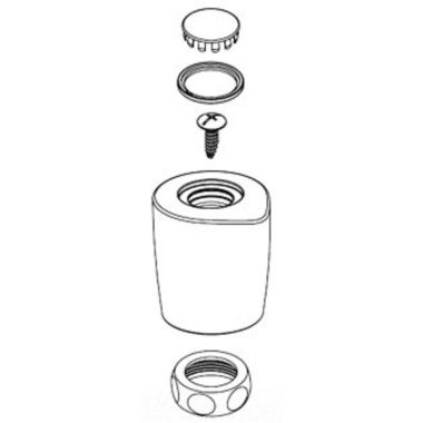 Click here to see Moen 113965 Moen 113965 Part Handle For Cold Water Tap