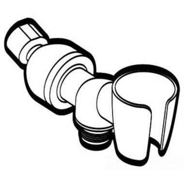 Click here to see Moen 115071W Moen 115071W Part Rvln Cradle Assembly Kit, Hand Shower