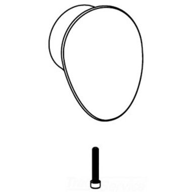 Click here to see Moen 100310W Moen 100310W Part Handle Villeta Mount One-Handle Tub/Shower 3-Function Transfer