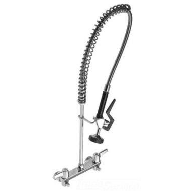 Click here to see Delta 55P1513 Delta 55P1513 2 Hndl Pre-Rinse Wall-Mnt Faucet Chrome
