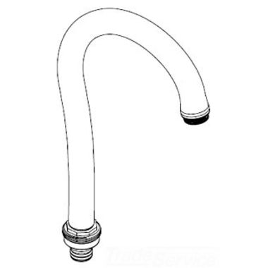 Click here to see Moen 101871PM Moen 101871PM Monticello Spout Kit, Platinum