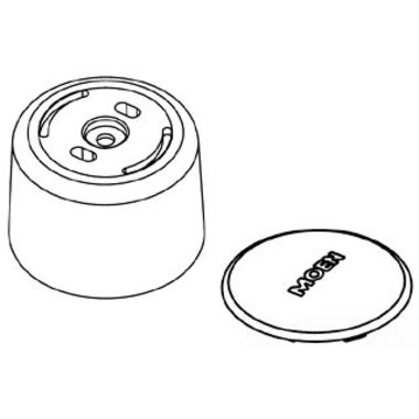 Click here to see Moen 103454ST Moen 103454ST Part Handle Knob Monticello Bidet Diverter