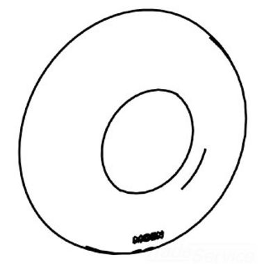 Click here to see Moen 100142PM Moen 100142PM Monticello Escutcheon - Platinum