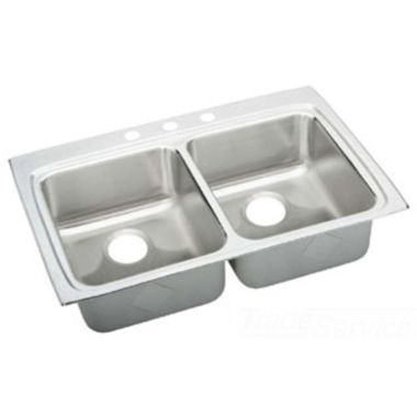 Click here to see Elkay LRAD3322402 Elkay LRAD3322402 Double Bowl Sink