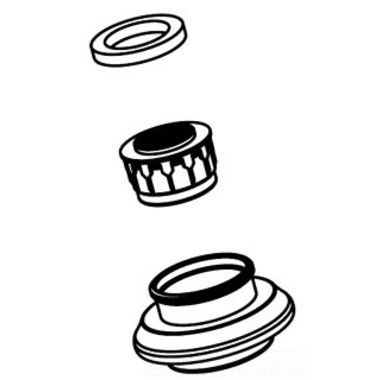 Click here to see Moen 118239PM Moen 118239PM Monticello 2.2 GPM Male Thread Aerator, Platinum