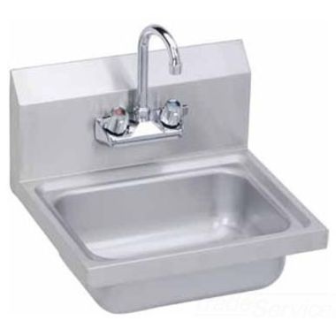 Click here to see Elkay SEHS-17X Elkay SEHS-17X Hand Sink with Faucet-20 Gauge, Stainless Steel