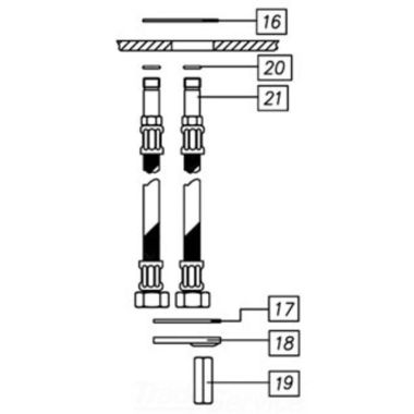 Click here to see Elkay A56029R ELKAY A56029R HARDWARE FIXING KIT LK2544, 25