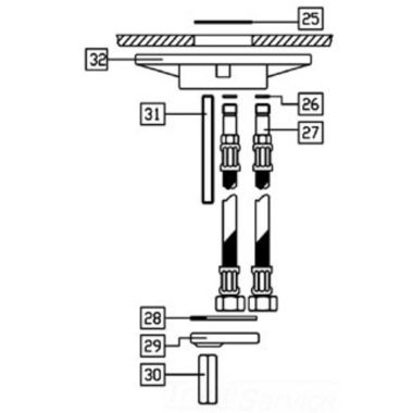 Click here to see Elkay A56022R ELKAY A56022R HARDWARE FIXING KIT LK7124, 72