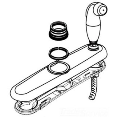 Click here to see Moen 126961BC Moen 126961BC Part Escutcheon with Service Kit