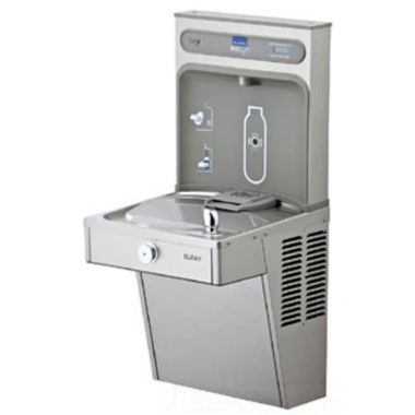Click here to see Elkay VRCGRN8WSK Elkay VRCGRN8WSK EZH2O Bottle Filling Station, & Single High Efficiency Vandal-Resistant Cooler, Non-Filtered, 8 GPH, Stainless
