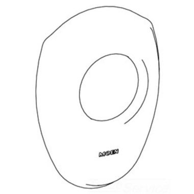 Click here to see Moen 100137ST Moen 100137ST Monticello Escutcheon - Satine