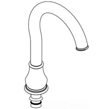 Click here to see Moen 101963WR Moen 101963WR Spout Kit, Wrought Iron